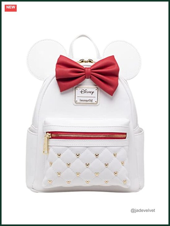 Loungefly Minnie Mouse Classic Series Mini Backpack - The Sweetheart Faux main image 4